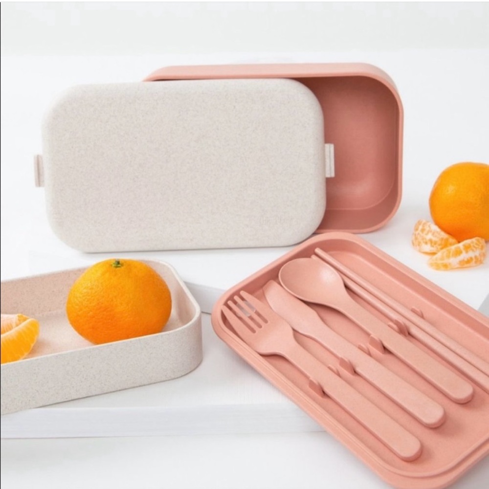 Our Place Lunchbox w/cutlery NIB